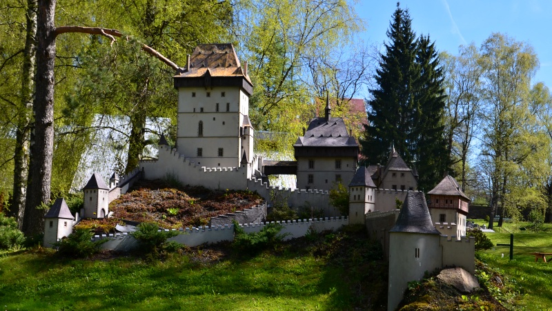 Park miniaturních staveb Česka Boheminium