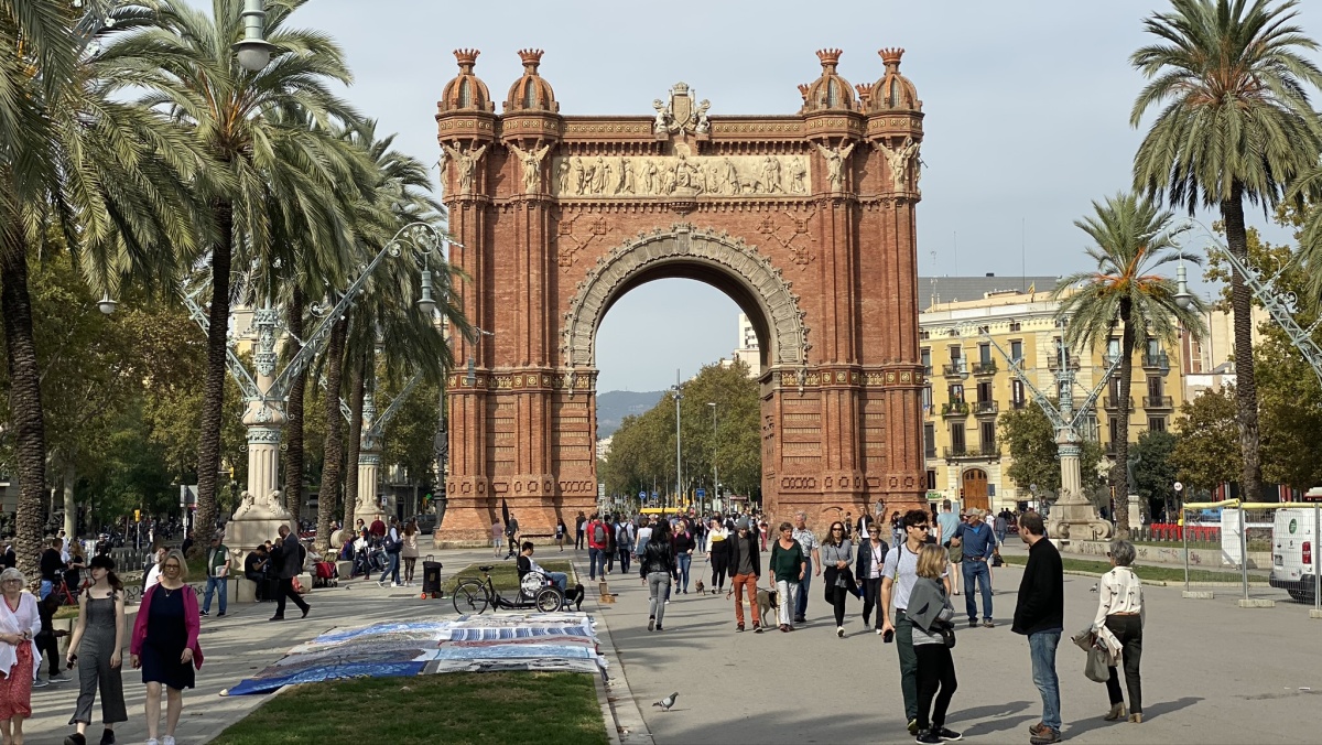 Vítězný oblouk v Barceloně