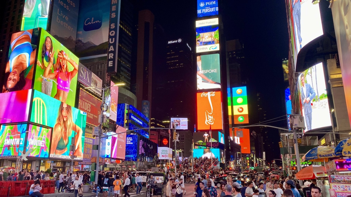Times Square, největší mraveniště v mraveništi (Táta)