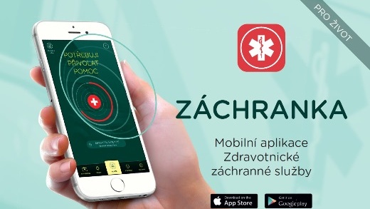Mobilní aplikace Záchranka pomůže lokalizovat místo nehody